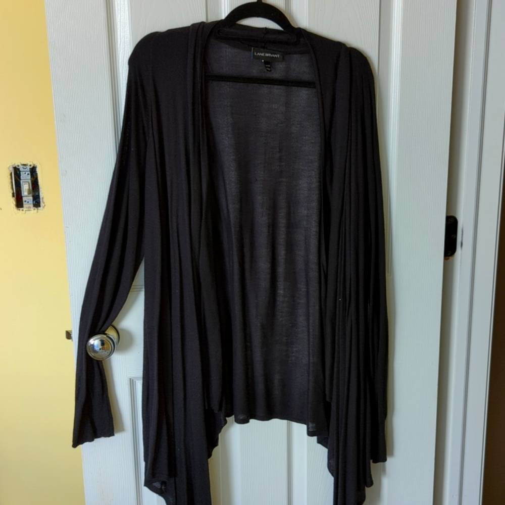 Lane Bryant rayon blend long sleeve top
